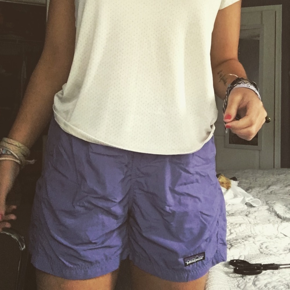 Patagonia purple baggies size S